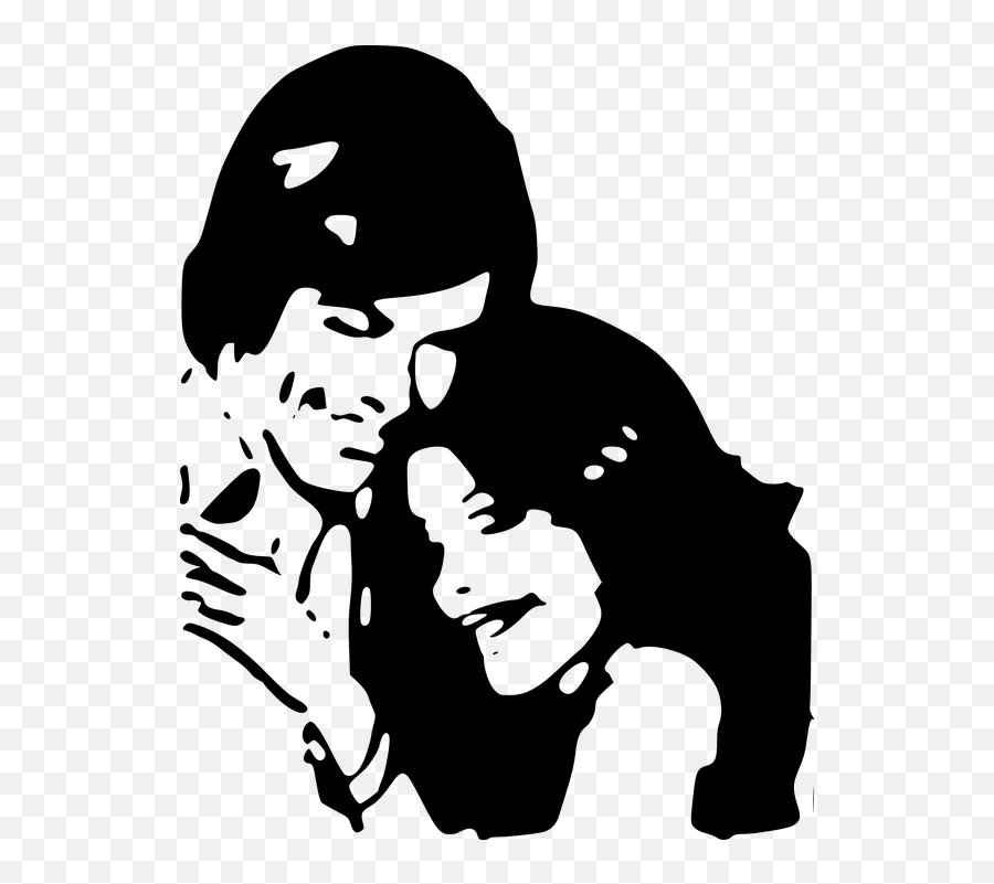 Free Pair Love Vectors Couple Black And White Clipart Emoji,Gay