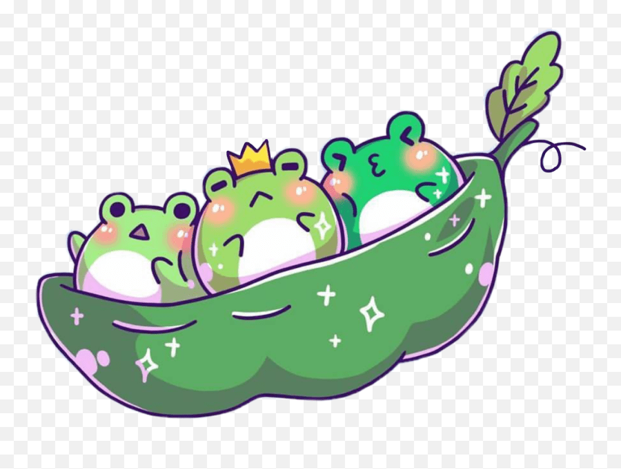 Frog Frogs Kawaii Cute Green Crown Kawaii Cute Frog Drawing Emoji