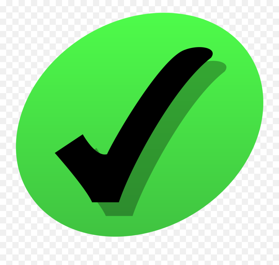 P Yes Green Yes Emoji,Check Mark Emojis free transparent emoji