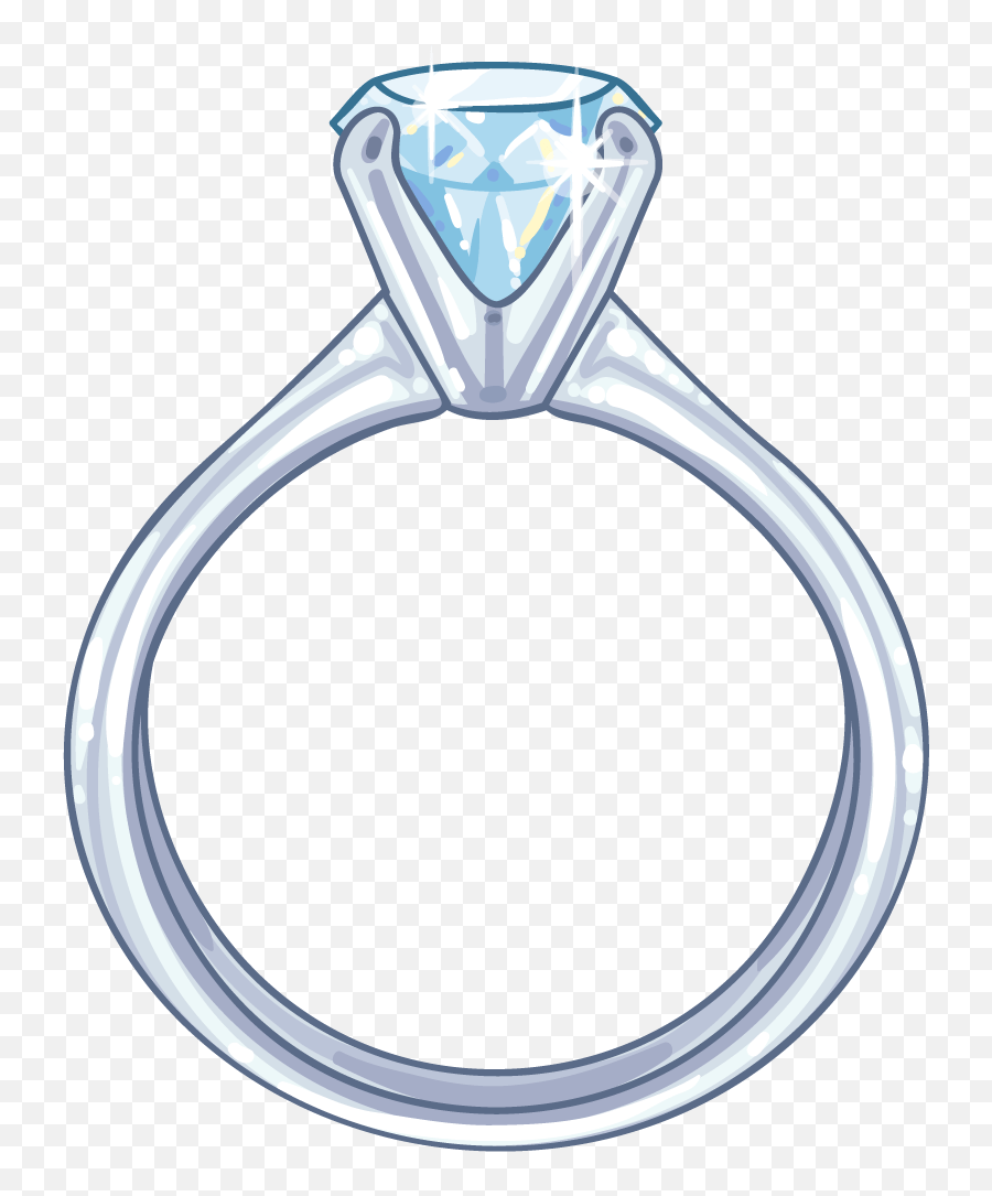 Wedding Ring Drawing Png Draw A Dimond Ring Emoji,Square Diamond Ring
