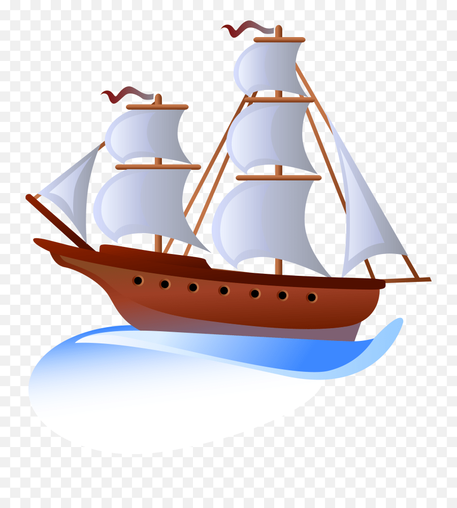 Sailing Ship Sailing Ship Sail Ship No Background Emoji,Pirate Ship