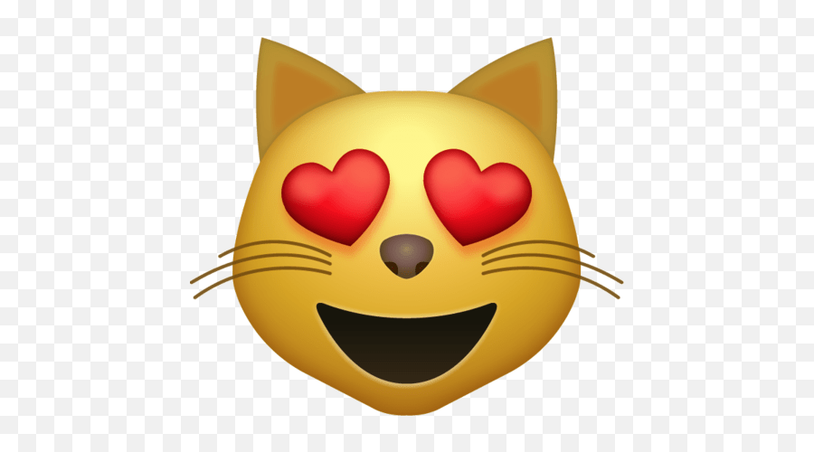 Heart Eyes Emoji Cat Png Emoji Cat,Eyes Emoji free transparent