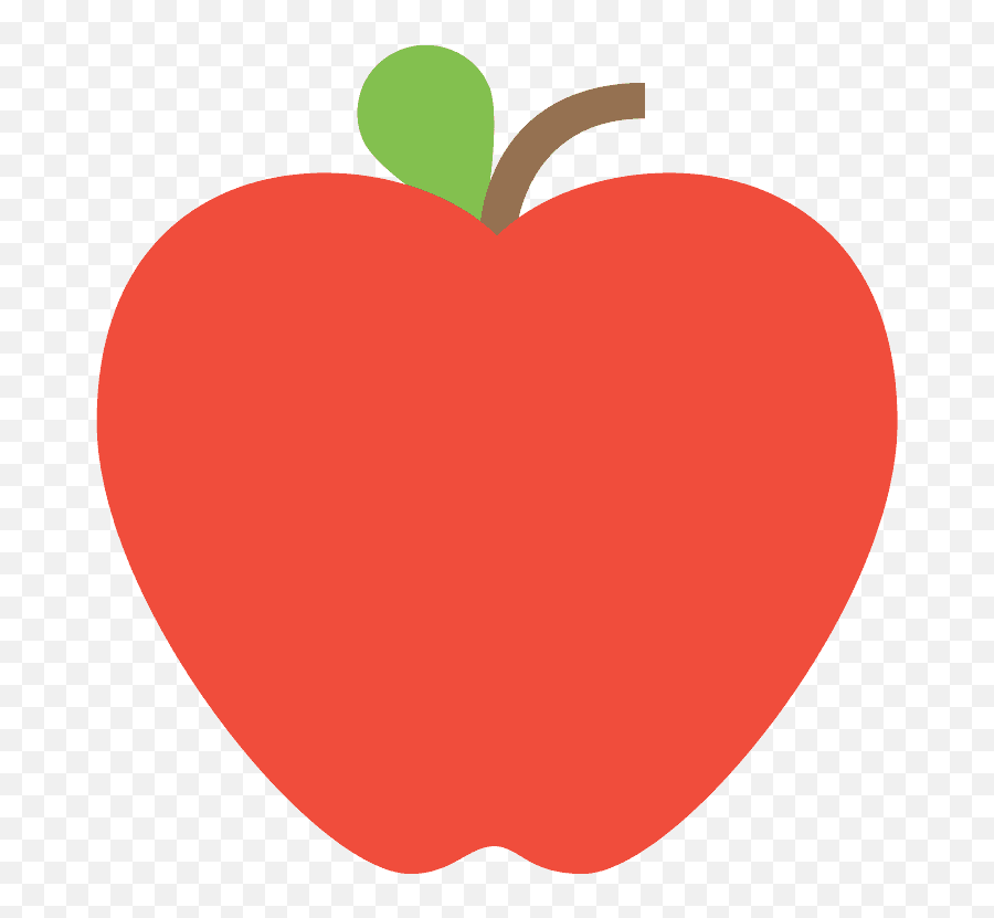 Red Apple Emoji Clipart Free Download Transparent Png Apple Svg