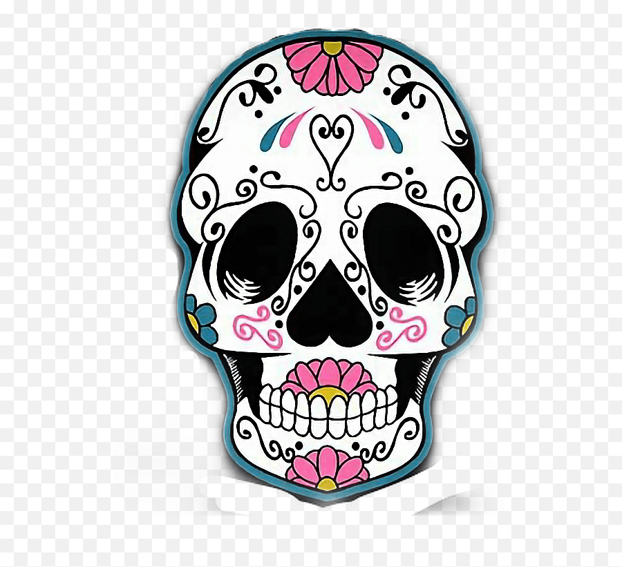 Ebm66 Sugarskull Skull Woman Skull Emoji,Sugar Skull Emoji free