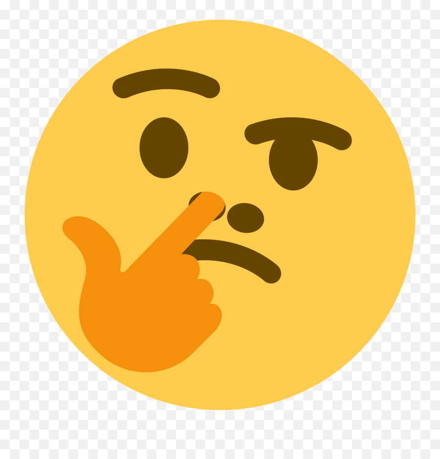 Thinking Thinking Discord Emoji,Zen Emoji free transparent emoji