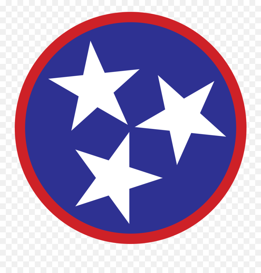 Clipart Tennessee Stars Flag Tennessee State Logo Emoji,Tennessee