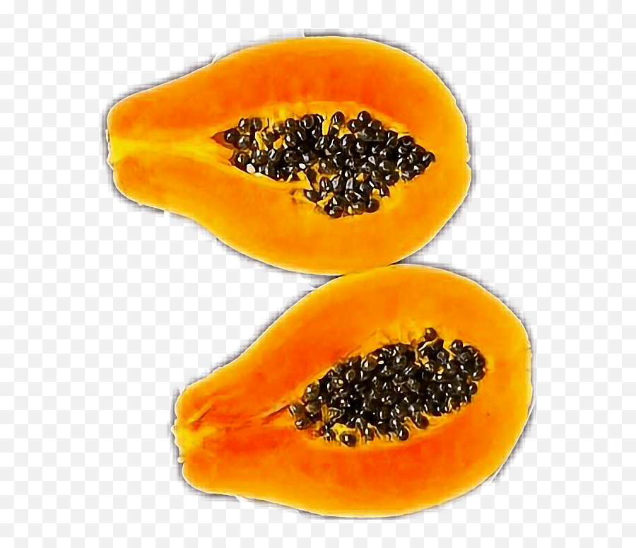 Fruits Papaya Obst Sticker Superfood Emoji,Papaya Emoji free