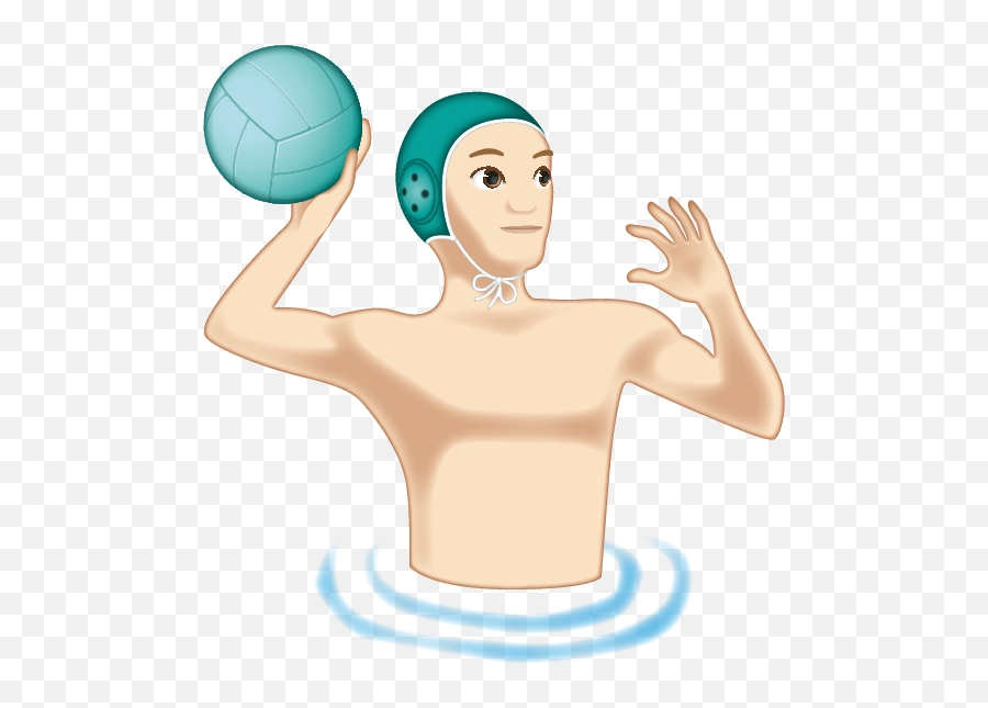 Man Playing Water Polo Emoji,Water Polo Emoji free transparent emoji