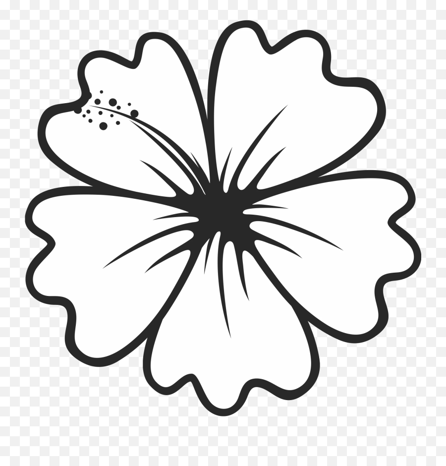 Flower Outline Emoji Best Flower Site