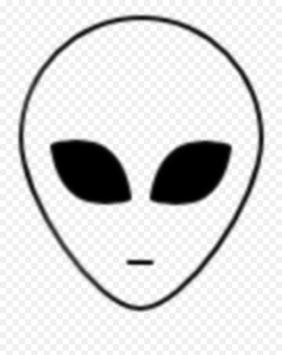 Alien Aliens Simple Tumblr Transparent Alien White Background Emoji