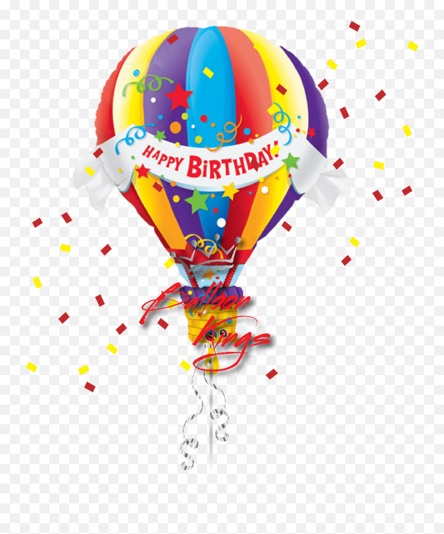 Hot Air Balloon Birthday Air Balloon Png Emoji,Hot Air Balloon Emoji