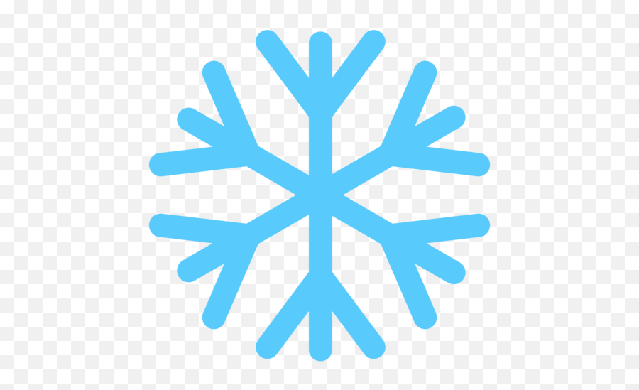 Snowflake Emoji Snow Icon Png,Snowflake Emoji free transparent