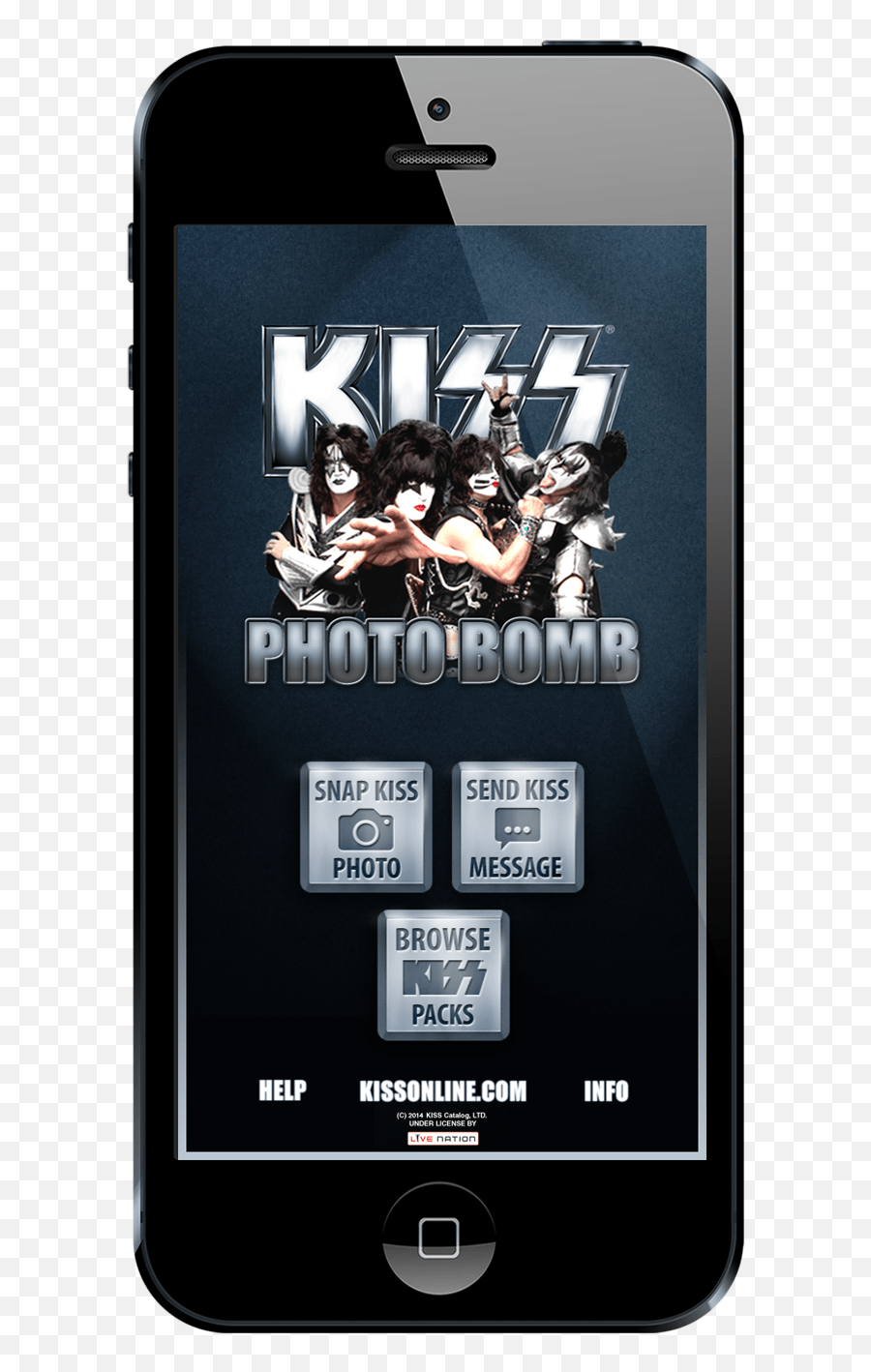 Kiss Photo Bomb App Now Available Gadget Emoji,Kiss Band Emoticons free transparent emoji