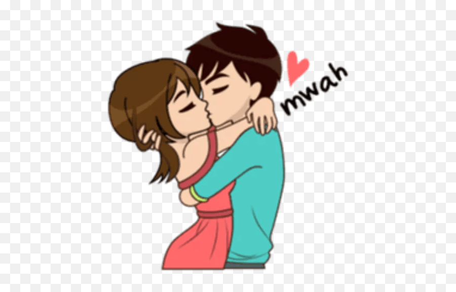 Kiss Whatsapp Stickers Romantic Love Stickers For Whatsapp Emoji,Hug