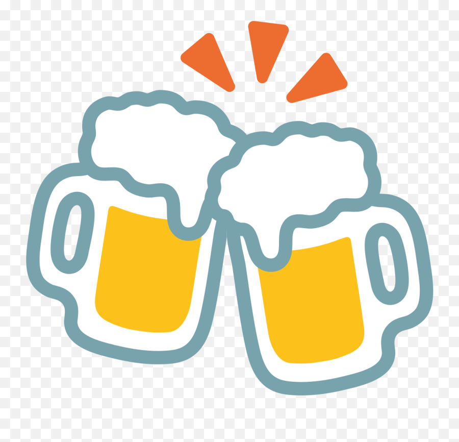 Noto Emoji Kitkat 1f37b Clinking Beer Mugs Icon,Glasses Emoji Text free transparent emoji
