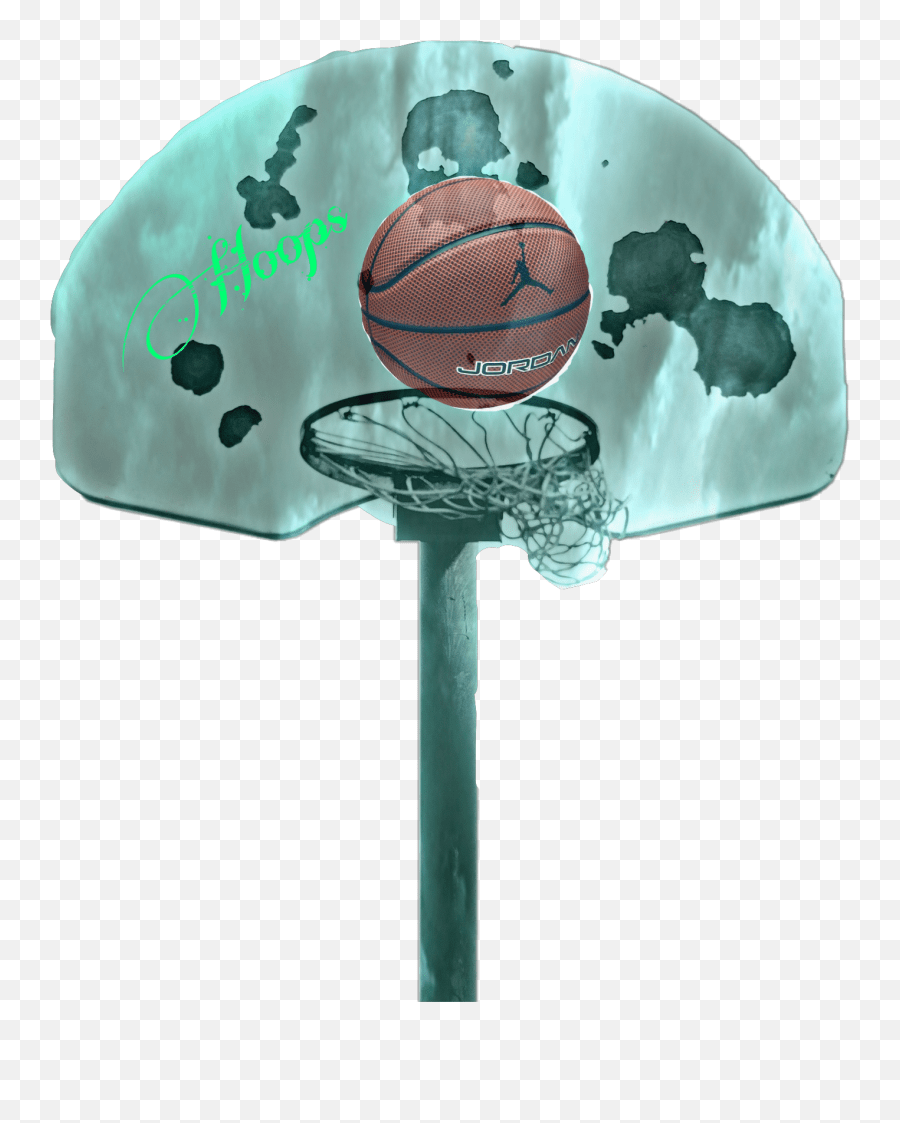 Hoops Text Ball Basket Basketball Streetball Emoji,Basketball Hoop