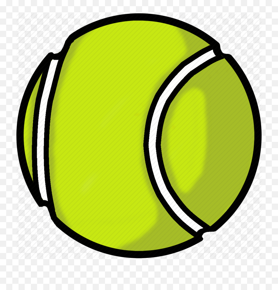 Tennis Ball Png Cartoon Tennis Ball Clipart Emoji,Tennis Ball Emoji