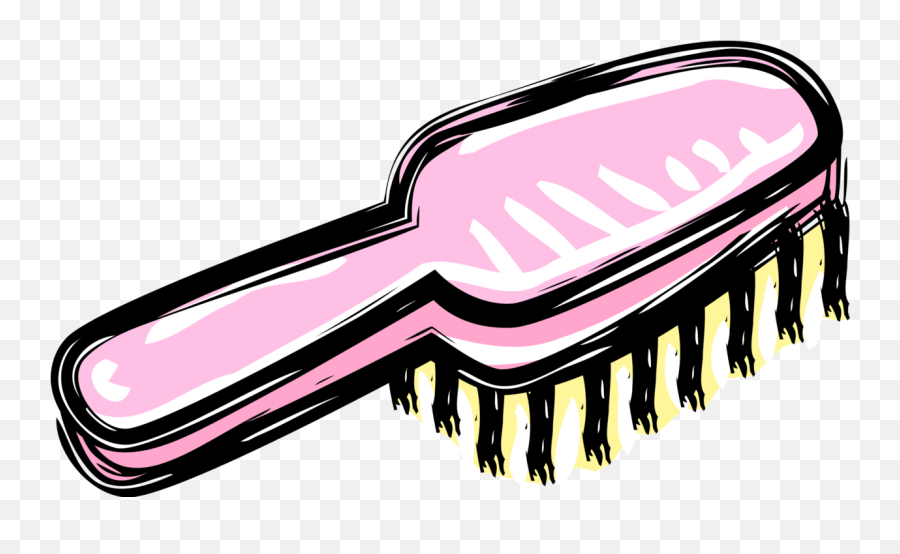 Hair Brush Clipart Png Picture Hairbrush Clipart Png Emoji,Hairbrush