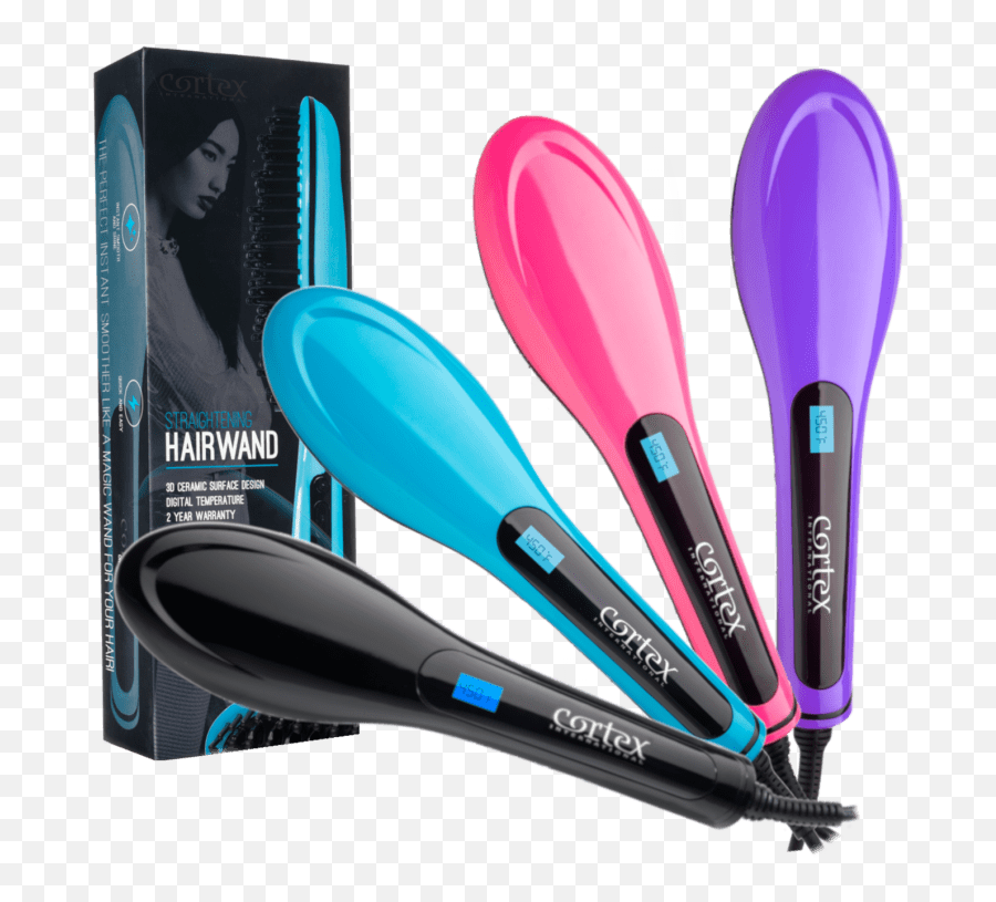 Cortex Heated Straightening Brush Spoon Emoji,Hairbrush Emoji free