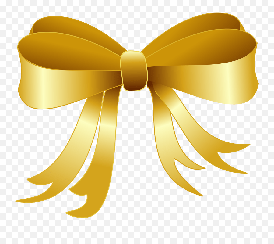 Transparent Ribbons Celebration Picture 1520805 Gold Christmas Bow
