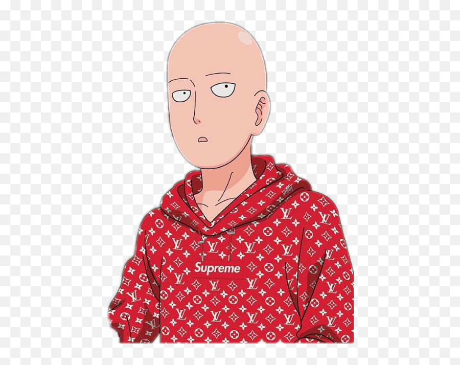 Onepunchman Supremeobey Sticker For Adult Emoji,Throat Punch Emoji