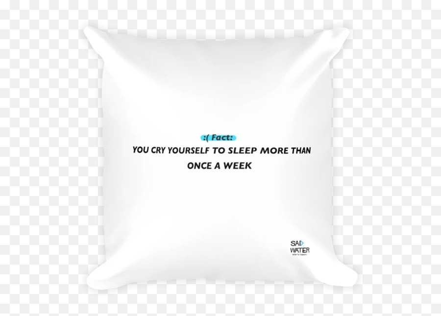 All U2013 Page 2 U2013 Sad Water Throw Pillow Emoji,Sleeping Emoji