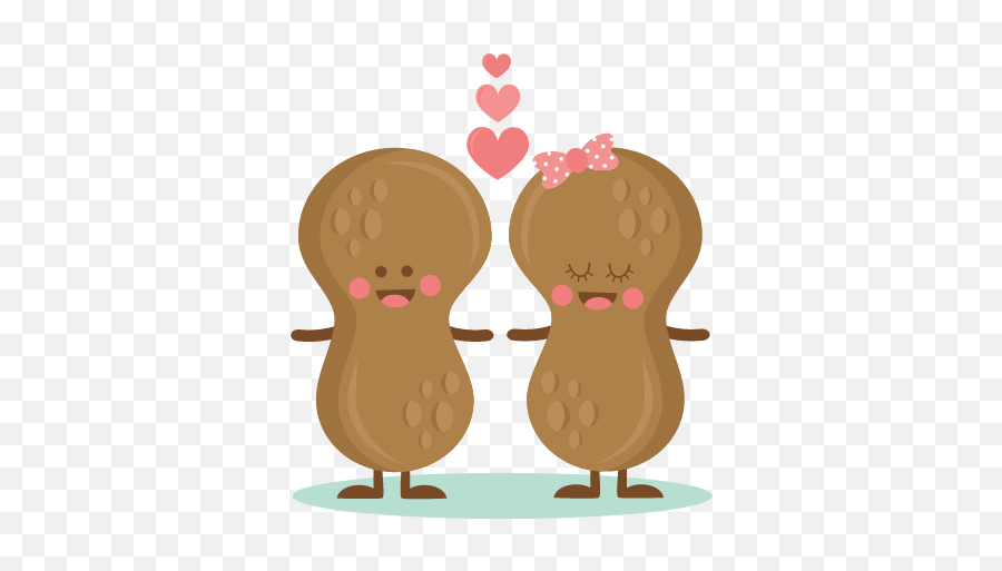 Peanut Clipart Svg Peanut Svg Cute Peanuts Clip Art Emoji,Peanuts