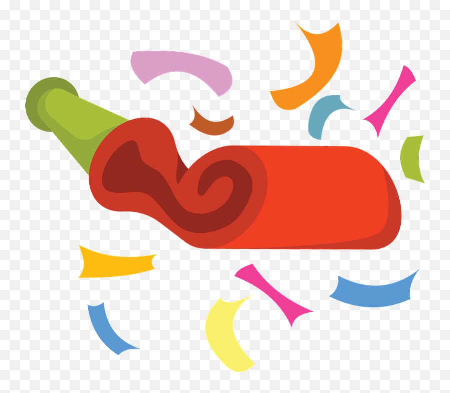 Party Blower With Confetti Clipart Free Download Confetti Cliart