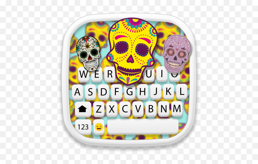 Sugar Skull Keyboard Skull Emoji,Sugar Skull Emoji free transparent