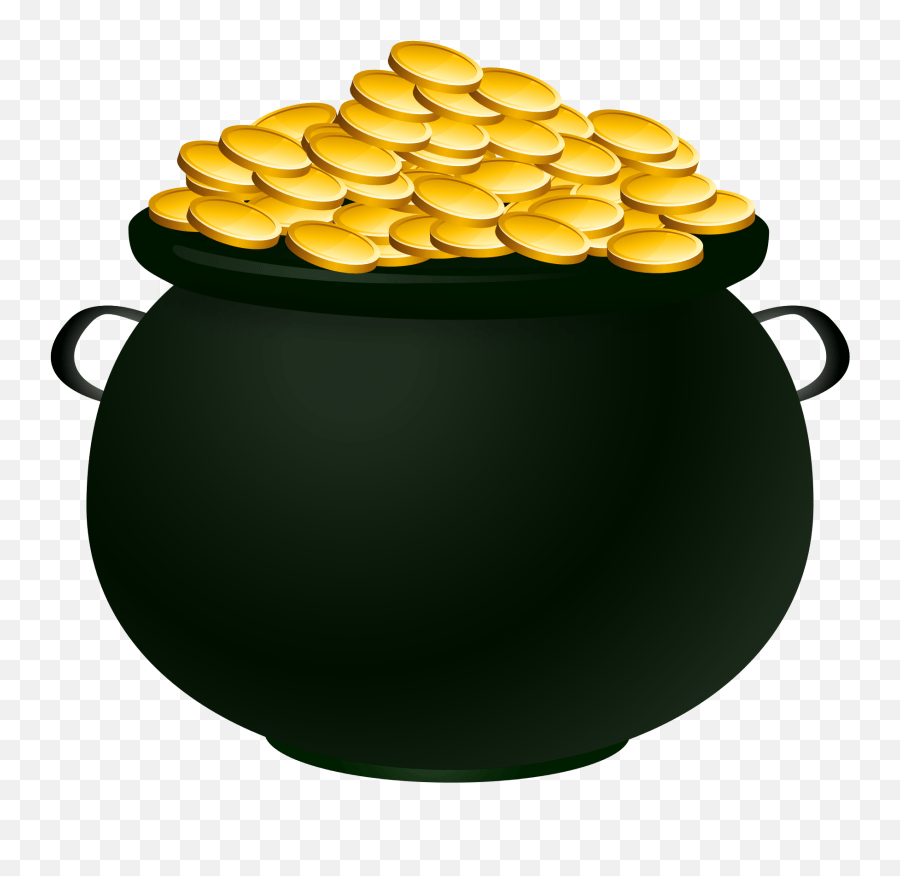 Pot Of Gold Emoji Leprechaun Pot Of Gold Png,Pot Leaf Emoji free
