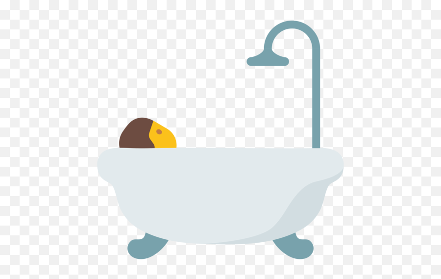 Person Taking Bath Emoji Illustration,Bath Emoji free transparent