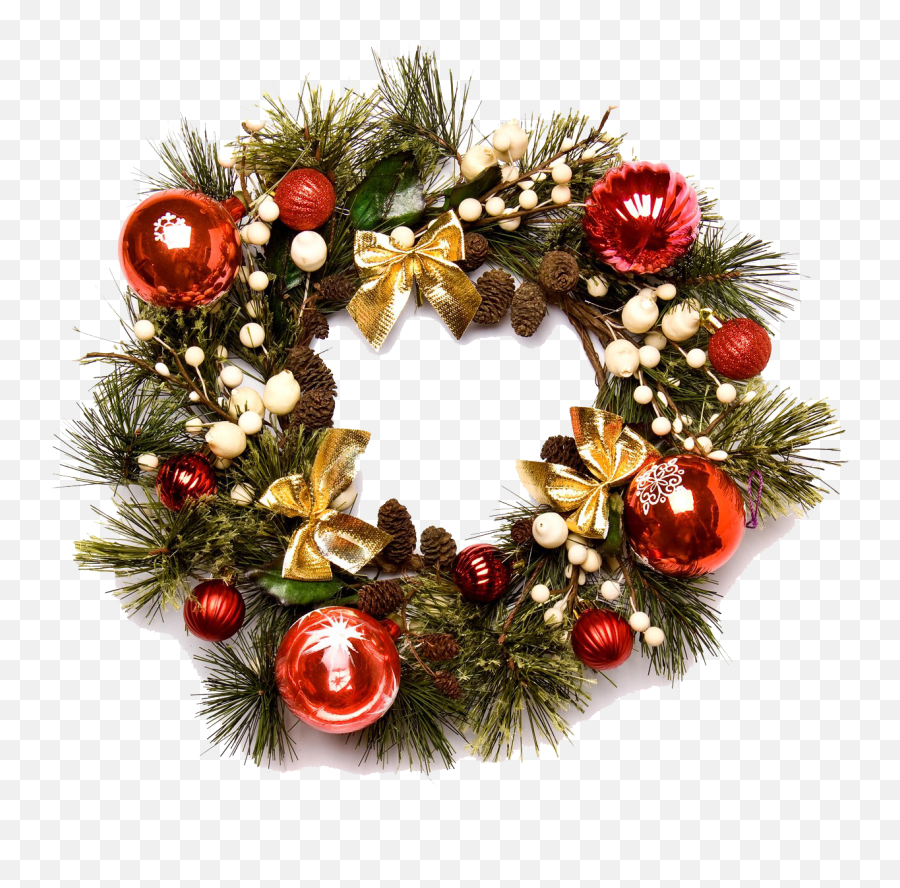 Christmas Wreath Christmas Wreath Png Transparent Emoji,Christmas