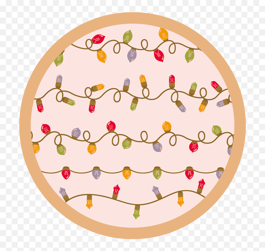 Christmas Lights Christmas Tree Mat Lovely Emoji,Christmas Lights