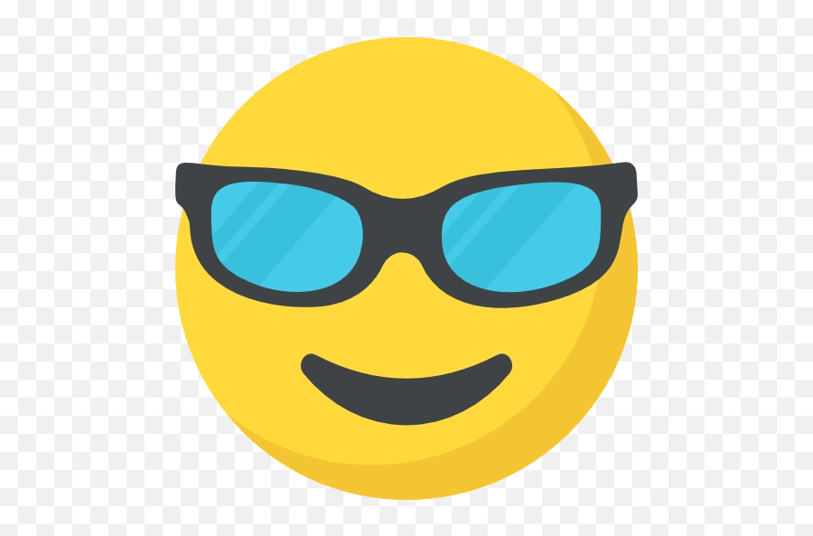 Stickers For Whatsapp Emoji 1 Happy,Sunglasses Emoji free