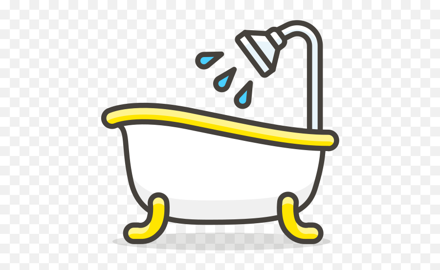 Bath Tub Icon At Getdrawings Free Svg Bathroom Sayings Emoji,Bath