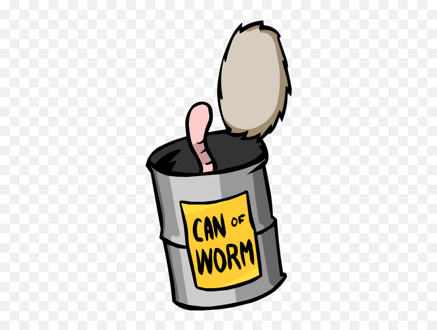 Download Hd Png Can Of Worms Png Emoji,Penguin Emoticons free