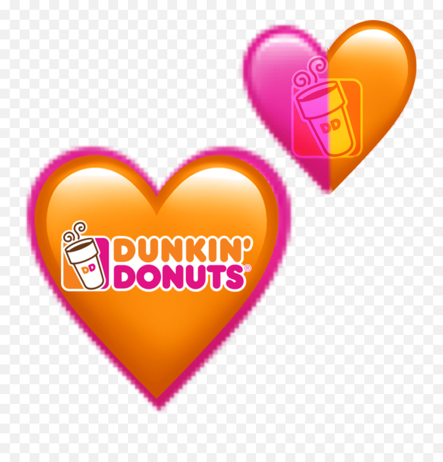 Dunkindonuts Hearts Emoji Coffee Heart,Emoji Coffee free transparent emoji