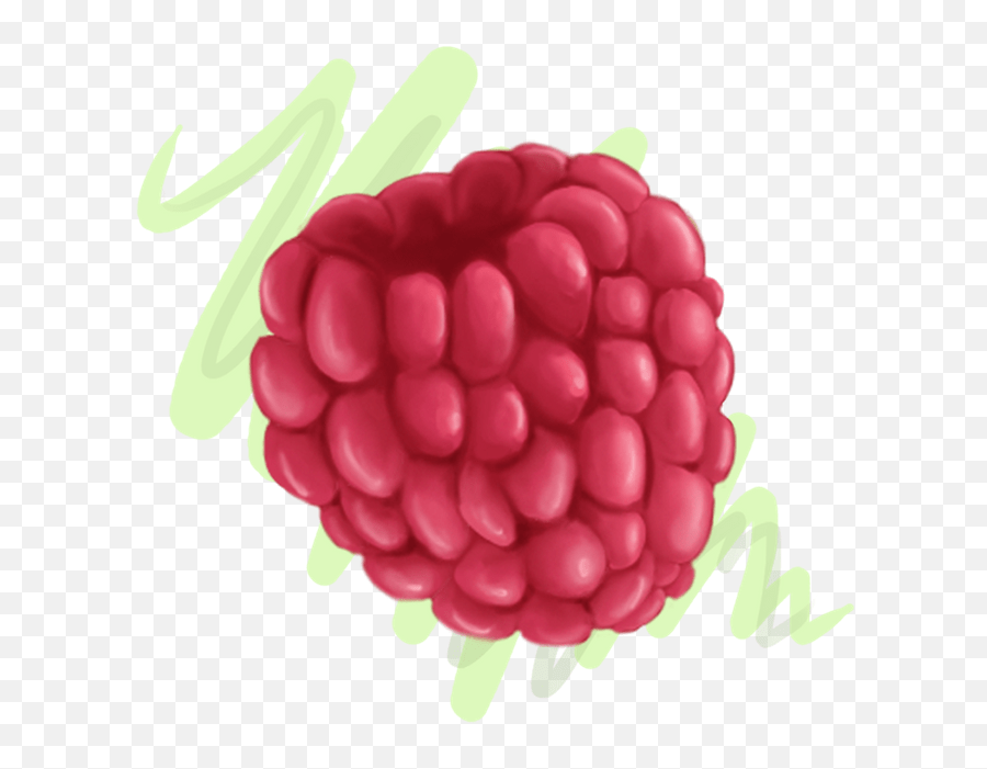 Raspberry Seedless Fruit Emoji,Raspberries Emoji free transparent