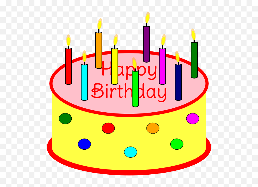Flickering Candle Birthday Cake Birthday Cake Candles Clip Art Emoji