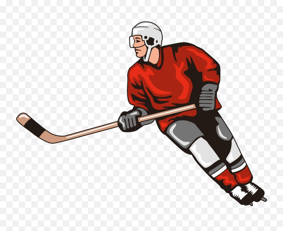National Hockey League Ice Hockey Sport Cartoon Hockey Player Png