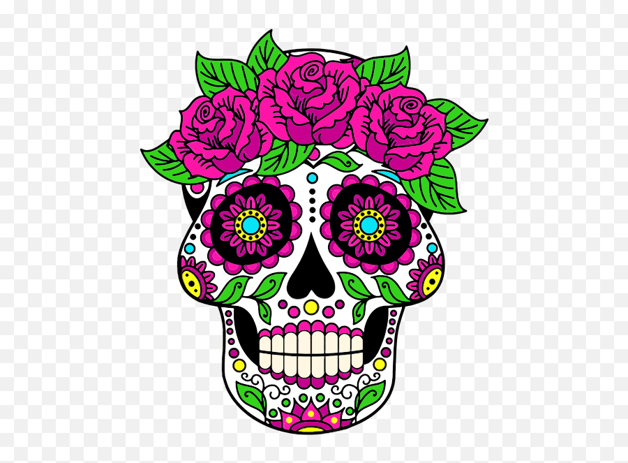 Sugar Skull Free Svg Sugar Skull Svg Free Emoji,Sugar Skull Emoji