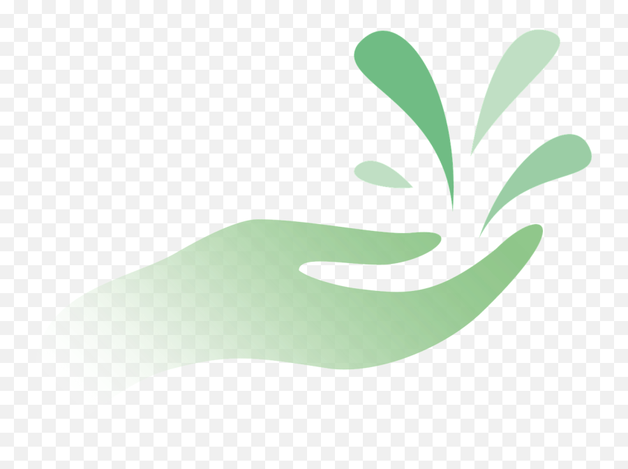 Hand Drops Water Stylized Green Png Emoji,Wet Drops Emoji free transparent emoji