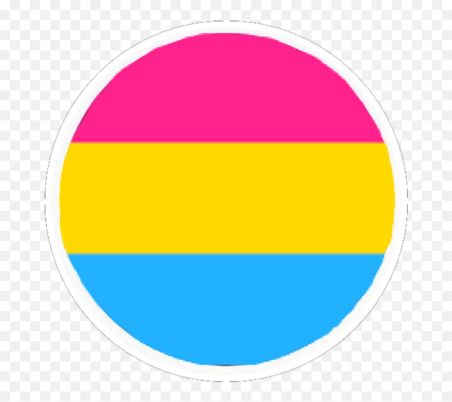 Pansexualcirclebackroundbackpan Circle Emoji,Pan Flag Emoji free