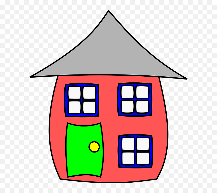 Free Brick Wall Vectors Simple Cartoon House Emoji,Brick Wall