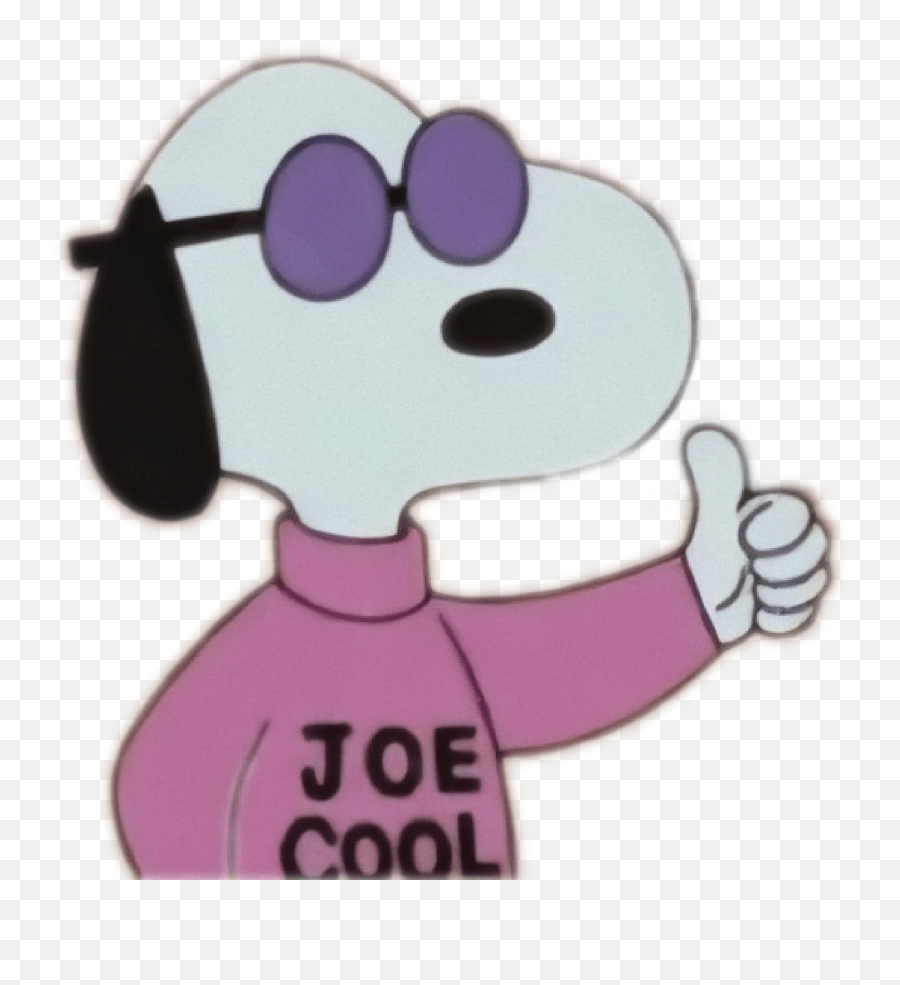 Cartoon Aesthetic Snoopy Peanuts Sticker By Cool Joe Emoji,Peanuts
