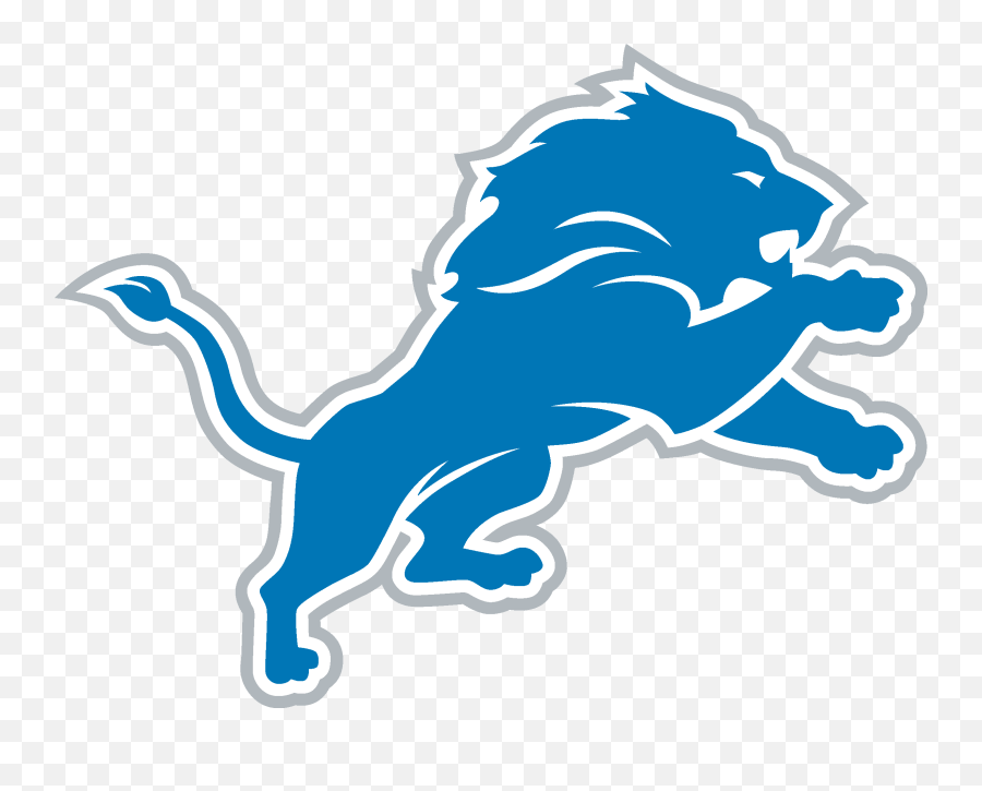 Detroit Lions Logo Clipart Detroit Lions Logo Png Emoji,Detroit