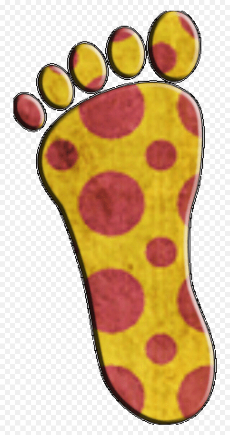 Popular And Trending Footprint Stickers Picsart Dot Emoji,Footprints