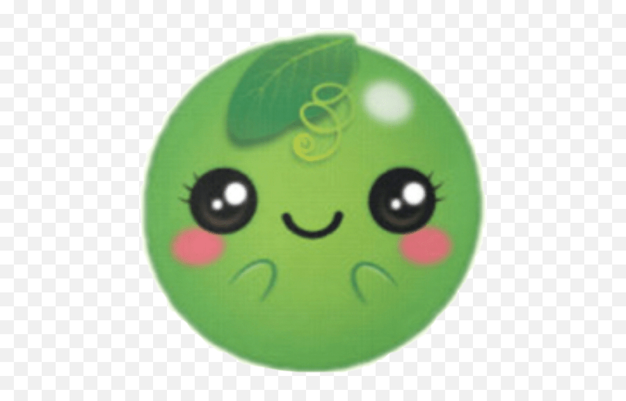 Green Beans Sticker Challenge Tiny Cute Pea Emoji,Green Bean Emoji