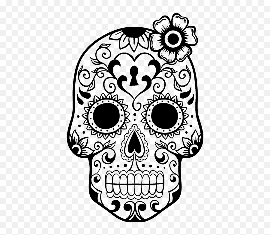 Sugar Skull Day Of The Sugar Skulls Emoji,Sugar Skull Emoji free