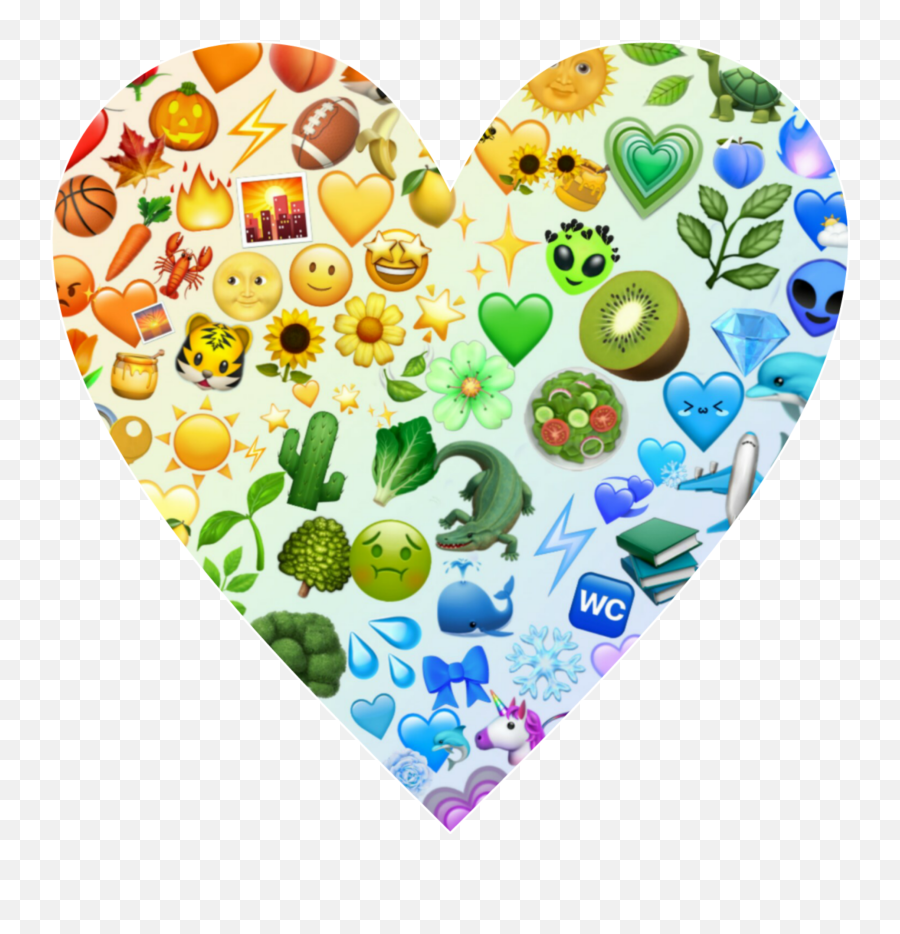 Blue Purple Green Yellow Orange Red Emoji Background Picsart Rainbow